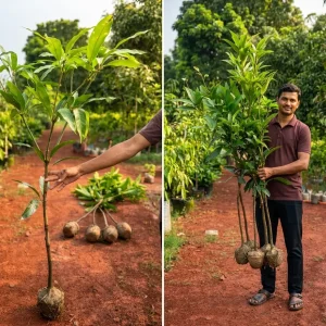 ১০ পিস দেশী বিদেশী আমের কলম চারা